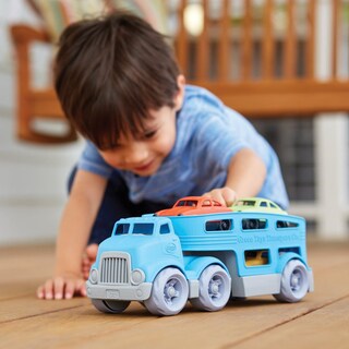 Foto 2 | Foto 2 | Portacoches De Juguete Juguetes Verdes Juegos De Simulación Habilidades Motoras Para Niños - Venta Internacional.