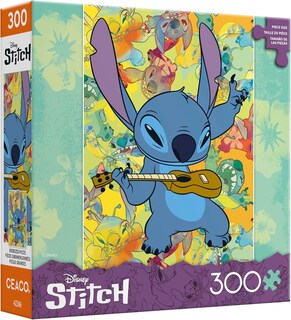 Foto 3 | Foto 3 | Rompecabezas Ceaco Disney Stitch Galaxy Grunge De 300 Piezas - Venta Internacional.