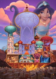 Foto 2 | Foto 2 | Puzzle Ravensburger Disney Castle Jasmine 1000 Piezas - Venta Internacional.