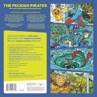 Foto 2 | Foto 2 | Rompecabezas Magic Puzzle Company The Peckish Pirates 1000 Piezas - Venta Internacional.