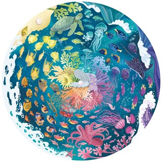 Foto 1 | Foto 1 | Rompecabezas Ravensburger Circle Of Colors Ocean 500 Piezas - Venta Internacional.