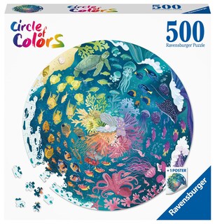 Foto 2 | Foto 2 | Rompecabezas Ravensburger Circle Of Colors Ocean 500 Piezas - Venta Internacional.