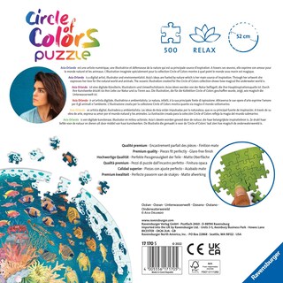 Foto 3 | Foto 3 | Rompecabezas Ravensburger Circle Of Colors Ocean 500 Piezas - Venta Internacional.
