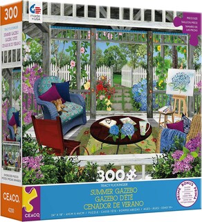 Foto 1 | Foto 1 | Rompecabezas Ceaco Tracy Flickinger Summer Gazebo 300 Piezas - Venta Internacional.