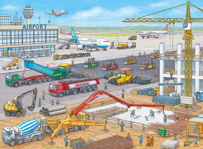 Foto 1 | Foto 1 | Rompecabezas: Construcción De Ravensburger En El Aeropuerto - Venta Internacional.