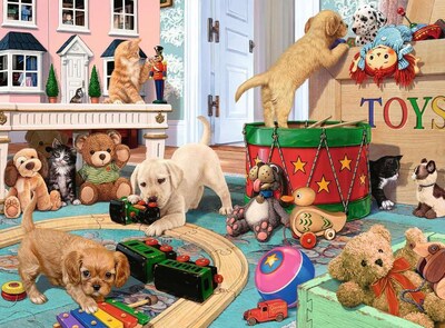 Foto 2 | Foto 2 | Rompecabezas Ravensburger Little Paws Playtime 150 Piezas - Venta Internacional.
