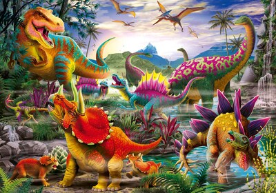 Foto 2 | Foto 2 | Puzzle Infantil Ravensburger T-rex Terror 35 Piezas De 4 A 8 Años - Venta Internacional.