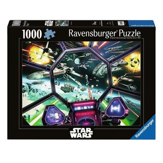 Foto 1 | Foto 1 | Rompecabezas Ravensburger Star Wars Tie Fighter 1000 Piezas - Venta Internacional.