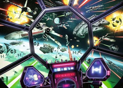 Foto 2 | Foto 2 | Rompecabezas Ravensburger Star Wars Tie Fighter 1000 Piezas - Venta Internacional.