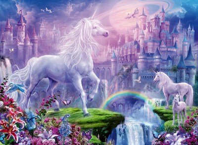 Foto 1 | Foto 1 | Rompecabezas Ravensburger Unicorn Kingdom 100 Piezas Para Niños - Venta Internacional.