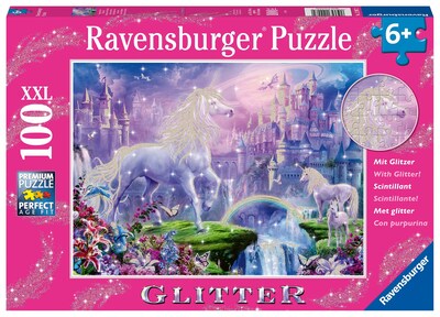 Foto 2 | Foto 2 | Rompecabezas Ravensburger Unicorn Kingdom 100 Piezas Para Niños - Venta Internacional.