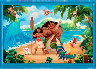 Foto 2 | Foto 2 | Rompecabezas Ceaco Disney Thomas Kinkade Moana 1000 Piezas - Venta Internacional.