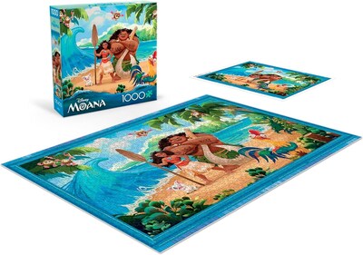 Foto 4 | Foto 4 | Rompecabezas Ceaco Disney Thomas Kinkade Moana 1000 Piezas - Venta Internacional.