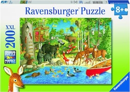 Rompecabezas Ravensburger Woodland Friends 200 Piezas - Venta Internacional.