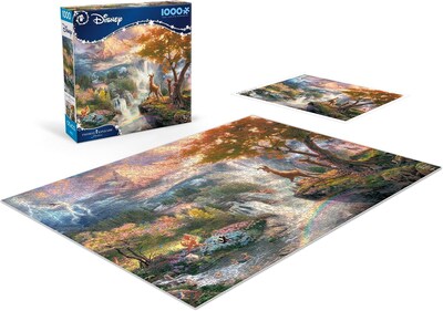 Foto 4 | Foto 4 | Rompecabezas Ceaco Thomas Kinkade Disney Bambi 1000 Piezas - Venta Internacional.