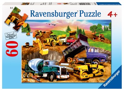 Foto 2 | Foto 2 | Rompecabezas Ravensburger Construction Crowd 60 Piezas - Venta Internacional.