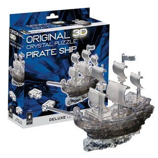 Foto 1 | Foto 1 | Puzzle De Cristal 3d Bepuzzled Original Pirate Ship Deluxe - Venta Internacional.