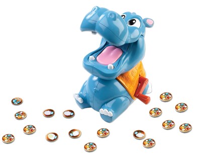 Foto 3 | Foto 3 | Juego Burping Bobby Feed Hippo Con Rompecabezas Goliath 4+ De 24 Piezas - Venta Internacional.