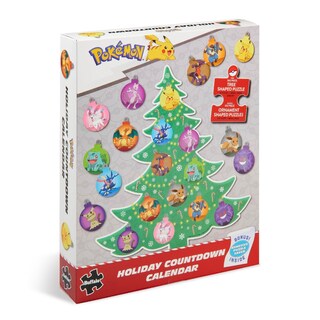 Foto 1 | Foto 1 | Calendario De Adviento Puzzles Buffalo Games Pokémon Christmas - Venta Internacional.