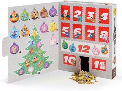 Foto 2 | Foto 2 | Calendario De Adviento Puzzles Buffalo Games Pokémon Christmas - Venta Internacional.