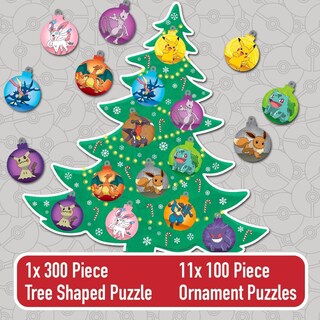 Foto 3 | Foto 3 | Calendario De Adviento Puzzles Buffalo Games Pokémon Christmas - Venta Internacional.