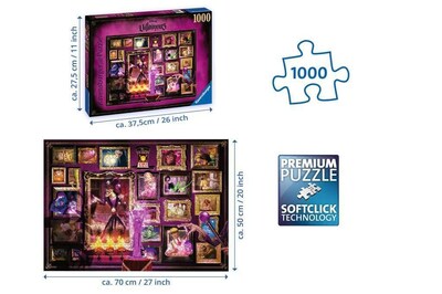 Foto 3 | Foto 3 | Rompecabezas Ravensburger Disney Villainous Dr. Facilier 1000 Piezas - Venta Internacional.