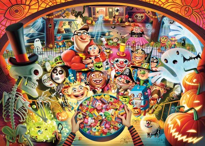 Foto 1 | Foto 1 | Rompecabezas Ravensburger Trick Or Treat De 1000 Piezas - Venta Internacional.
