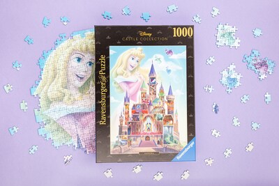 Foto 3 | Foto 3 | Rompecabezas Ravensburger Disney Castle Aurora 1000 Piezas - Venta Internacional.