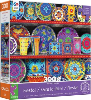 Foto 4 | Foto 4 | Rompecabezas Ceaco Tracy Flickinger Fiesta! ¡300 Piezas - Venta Internacional.