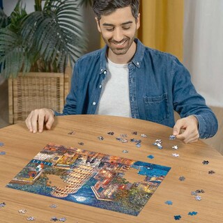 Foto 3 | Foto 3 | Rompecabezas Ravensburger Evening In Pisa 500 Piezas - Venta Internacional.