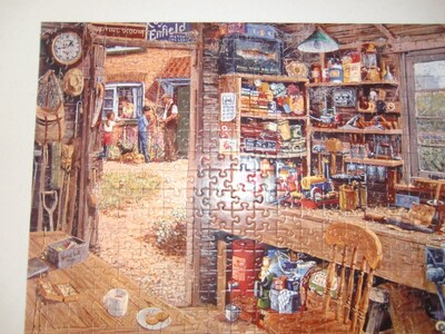Foto 4 | Foto 4 | Rompecabezas Ravensburger Dad's Shed 500 Piezas - Venta Internacional.