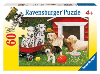 Foto 1 | Foto 1 | Rompecabezas Ravensburger Puppy Party De 60 Piezas Para Niños - Venta Internacional.