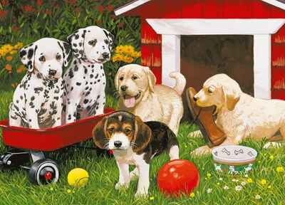 Foto 2 | Foto 2 | Rompecabezas Ravensburger Puppy Party De 60 Piezas Para Niños - Venta Internacional.