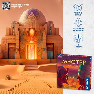 Foto 2 | Foto 2 | Juego De Mesa Thames & Kosmos Imhotep: The Duel Para 2 Jugadores - Venta Internacional.