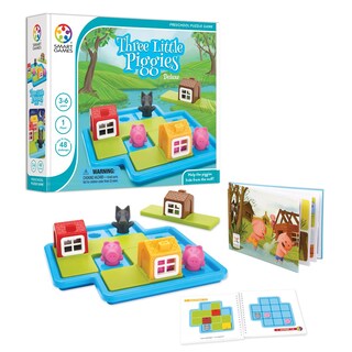 Foto 1 | Foto 1 | Juego De Rompecabezas Smartgames Three Little Piggies Deluxe 3+ Years - Venta Internacional.