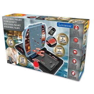 Foto 7 | Foto 7 | Juego De Mesa Electrónico Lexibook Talking Sea Battle Gt2800us - Venta Internacional.