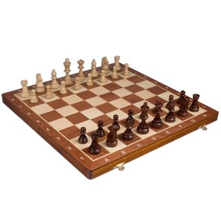 Foto 1 | Foto 1 | Juego De Ajedrez Wegiel Professional Tournament Tablero Plegable De 52 Cm - Venta Internacional.