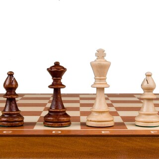 Foto 2 | Foto 2 | Juego De Ajedrez Wegiel Professional Tournament Tablero Plegable De 52 Cm - Venta Internacional.