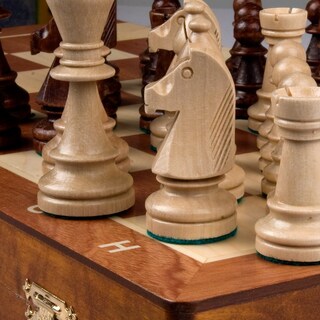 Foto 3 | Foto 3 | Juego De Ajedrez Wegiel Professional Tournament Tablero Plegable De 52 Cm - Venta Internacional.