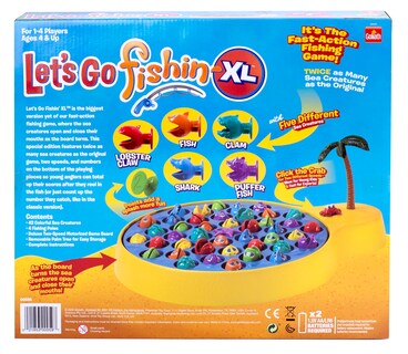 Foto 5 | Foto 5 | Game Pressman Let's Go Fishin' Xl: Deep Sea Edition Para Niños Mayores De 4 Años - Venta Internacional.