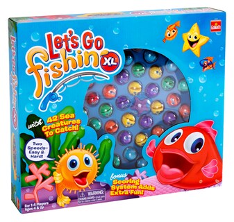 Foto 6 | Foto 6 | Game Pressman Let's Go Fishin' Xl: Deep Sea Edition Para Niños Mayores De 4 Años - Venta Internacional.