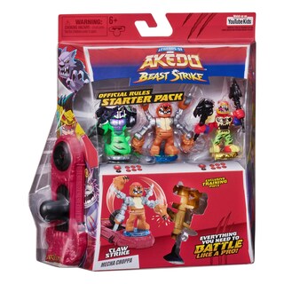 Foto 3 | Foto 3 | Paquete De Inicio Toy Akedo Beast Strike Claw Strike Con 3 Guerreros - Venta Internacional.