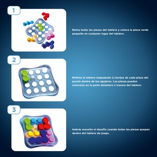 Foto 3 | Foto 3 | Puzzle Smartgames Reverso Fidget Mini Acertijo De Más De 6 Años - Venta Internacional.