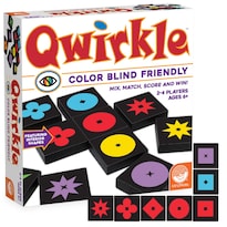 Juego Familiar Mindware Qwirkle Color Blind Friendly Edition - Venta Internacional.