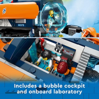 Foto 3 | Foto 3 | Set De Juguetes De Construcción Lego City Deep-sea Explorer Submarine 60379 - Venta Internacional.