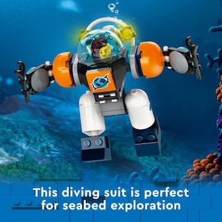 Foto 5 | Foto 5 | Set De Juguetes De Construcción Lego City Deep-sea Explorer Submarine 60379 - Venta Internacional.
