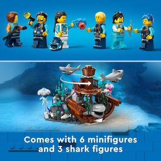 Foto 6 | Foto 6 | Set De Juguetes De Construcción Lego City Deep-sea Explorer Submarine 60379 - Venta Internacional.