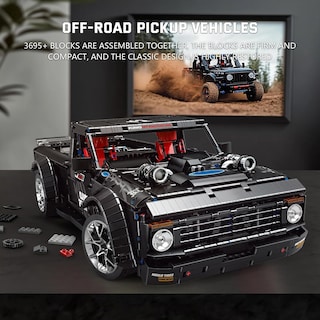 Foto 2 | Foto 2 | Juego De Bloques De Construcción Mould King 13082 Camioneta Con Motor - Venta Internacional.
