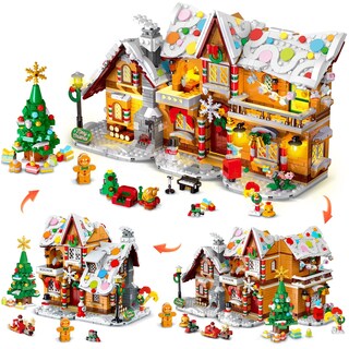 Foto 1 | Foto 1 | Set De Construcción Hogokids Christmas Gingerbread House Con Luces - Venta Internacional.