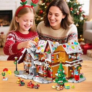 Foto 3 | Foto 3 | Set De Construcción Hogokids Christmas Gingerbread House Con Luces - Venta Internacional.